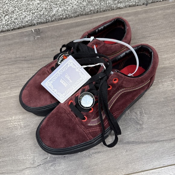 Disney x VANS Old Skool Stackform Shoes Poison Apple Mahogany‎ Women's 6.5 NEW - Picture 4 of 8